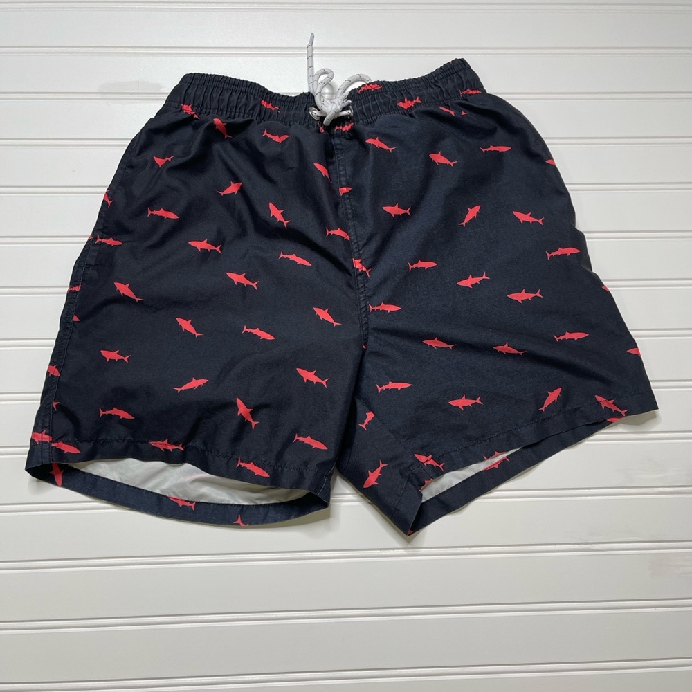 Mens small shark swimsuit. Brand unknown boys small.